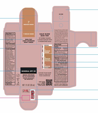 Packaging Label-84510 (84510upus S Halo Glow Skin Tint Spf 50   7 Medium Warm 091924 Vc2)